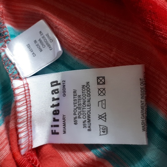 Fire striped tshirt - Picture 6 of 6